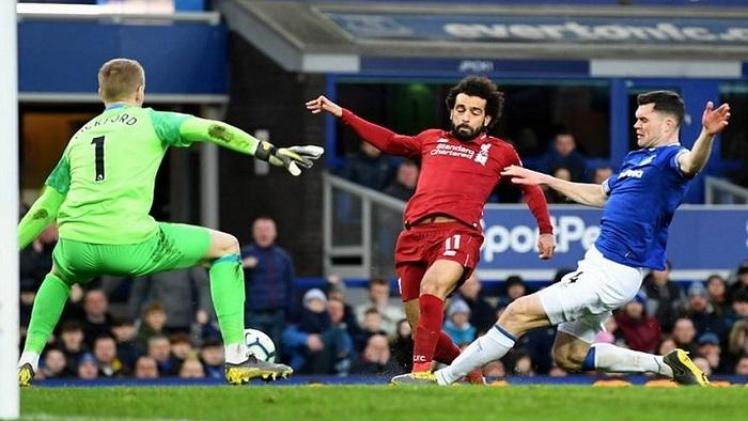 مباراة سابقة بين ليفربول وإيفرتون