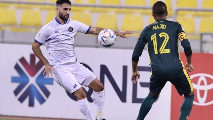 جانب من المباراة