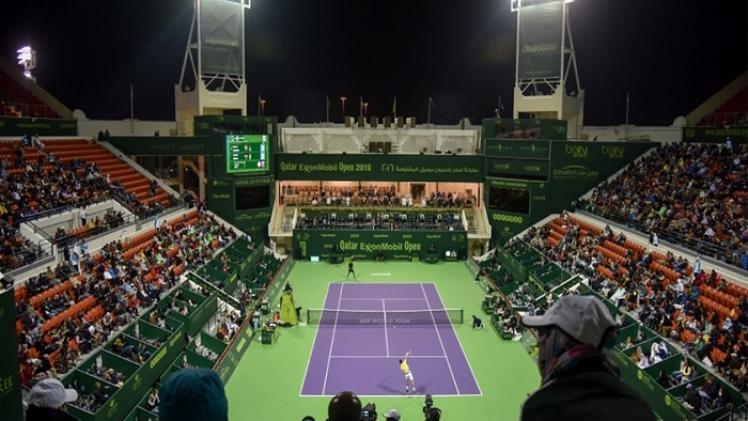 بطولة قطر إكسون موبيل للتنس "صورة أرشيفية"