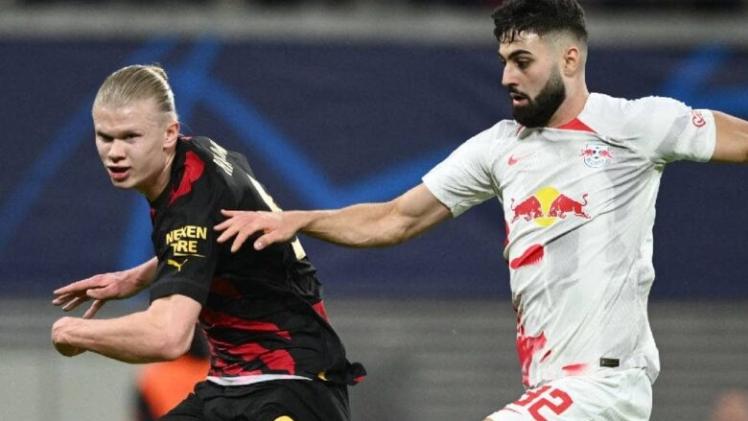 مباراة الذهاب بين مانشستر سيتي ولايبزج