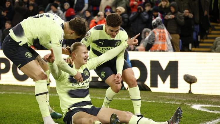 لاعبو مانشستر سيتي