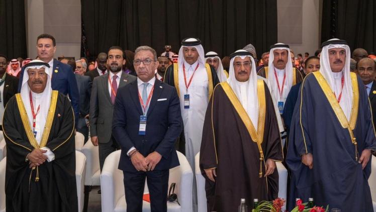 جانب من افتتاح أعمال الجمعية العامة السادسة والأربعين بعد المئة للاتحاد البرلماني الدولي