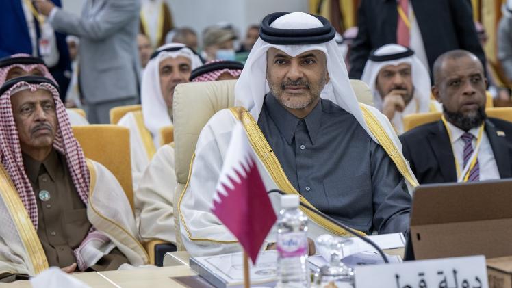 معالي الشيخ خالد بن خليفة بن عبدالعزيز آل ثاني رئيس مجلس الوزراء ووزير الداخلية