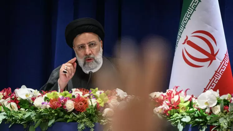 الرئيس الإيراني إبراهيم رئيسي