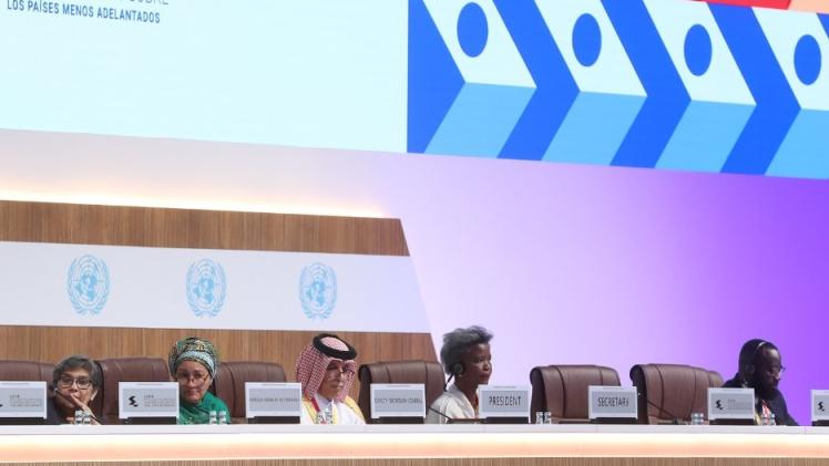 جانب من الجلسة الختامية للمؤتمر