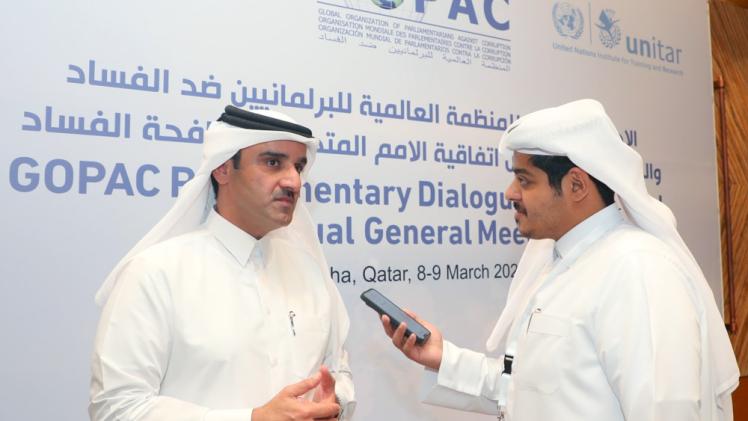 رئيس هيئة الرقابة الإدارية والشفافية في حديثه إلى قنا