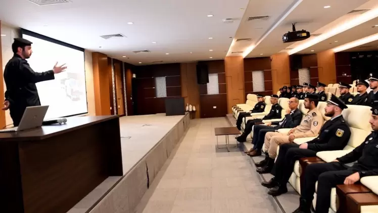 جانب من الزيارة