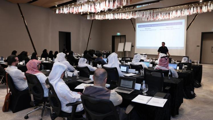 جانب من فعاليات الدورة التدريبية