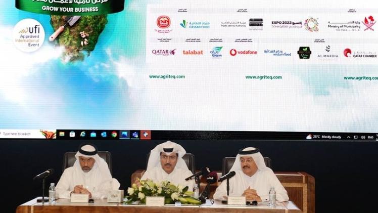 جانب من المؤتمر الصحفي