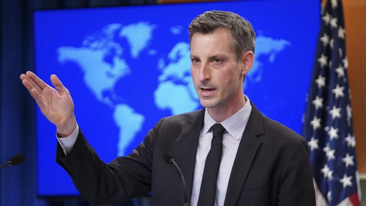 نيد برايس المتحدث باسم الخارجية الأمريكية