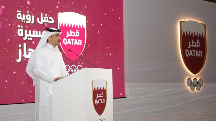 سعادة السيد جاسم بن راشد البوعينين أمين عام اللجنة الأولمبية القطرية