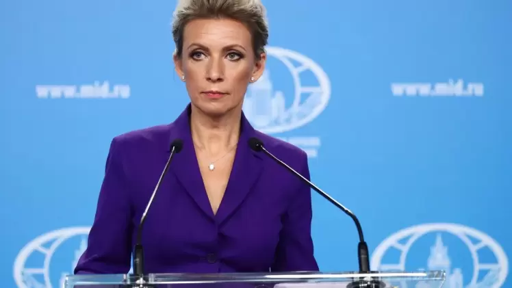 ماريا زاخاروفا المتحدثة باسم الخارجية الروسية