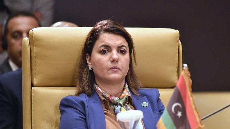 وزيرة الخارجية الليبية نجلاء المنقوش
