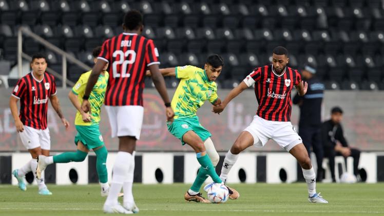 جانب من المباراة