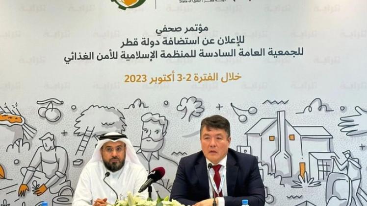 جانب من المؤتمر الصحفي