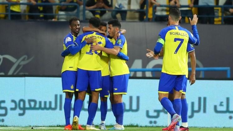 لاعبو النصر السعودي