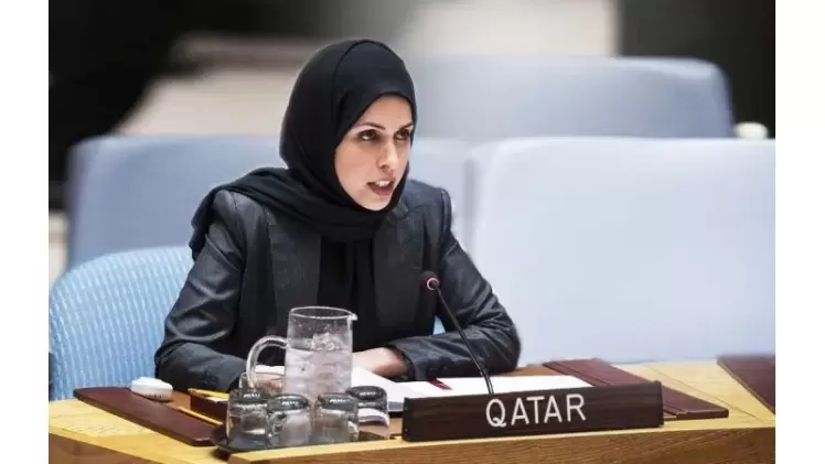 سعادة الشيخة علياء بنت أحمد بن سيف آل ثاني المندوب الدائم لدولة قطر لدى الأمم المتحدة