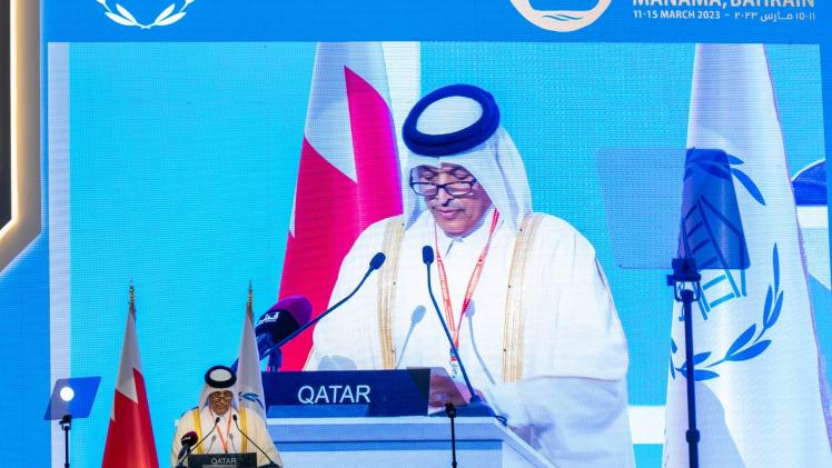 سعادة السيد حسن بن عبدالله الغانم رئيس مجلس الشورى