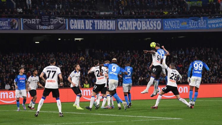 مباراة نابولي وأتالانتا