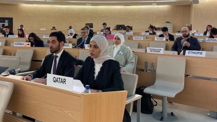 سعادة الدكتورة هند عبدالرحمن المفتاح المندوب الدائم لدولة قطر لدى مكتب الأمم المتحدة بجنيف