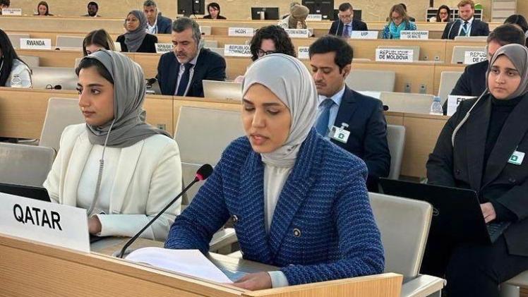 سعادة الدكتورة هند عبدالرحمن المفتاح المندوب الدائم لدولة قطر لدى الأمم المتحدة بجنيف
