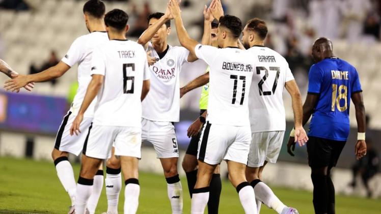 جانب من المباراة