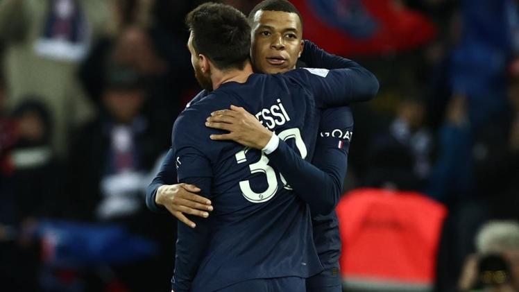 كيليان مبابي وليونيل ميسي