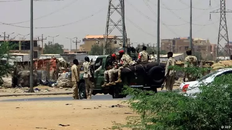 جانب من الأحداث في السودان