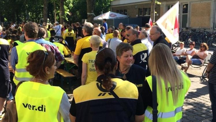 جانب من عملية الإضراب