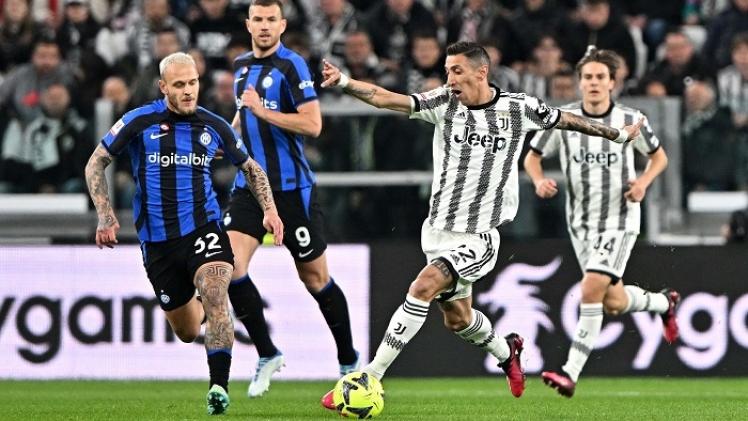 مباراة سابقة بين إنتر ميلان ويوفنتوس