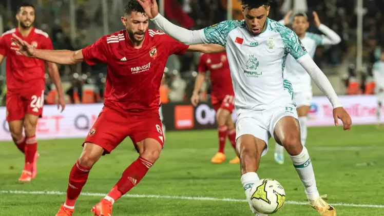 مباراة الرجاء والأهلي