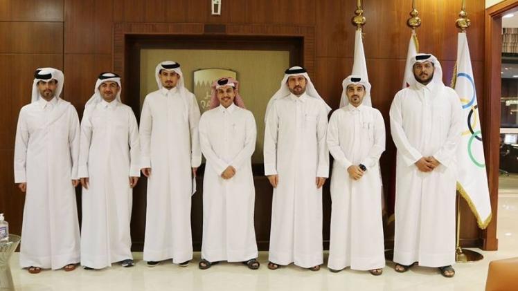 من اجتماع اللجنة القطرية للكريكيت