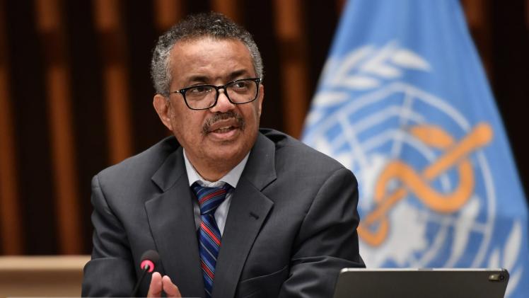 مدير عام منظمة الصحة العالمية تيدروس أدهانوم غيبريسوس