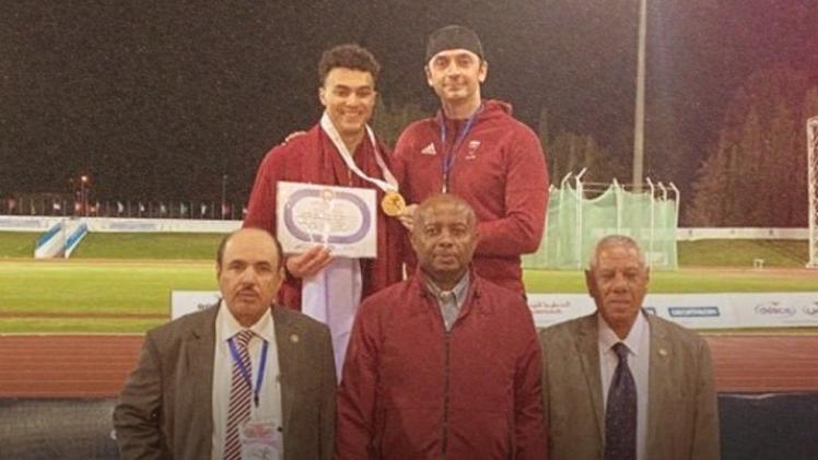 جانب من التتويج بالمسابقة