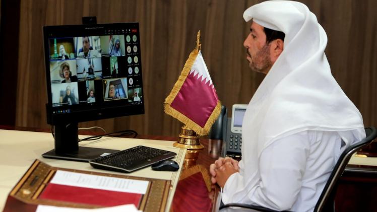 غانم مبارك الكواري وكيل الوزارة المساعد لشؤون التنمية الاجتماعية