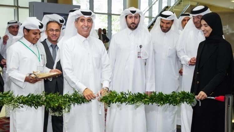 جانب من افتتاح المعرض