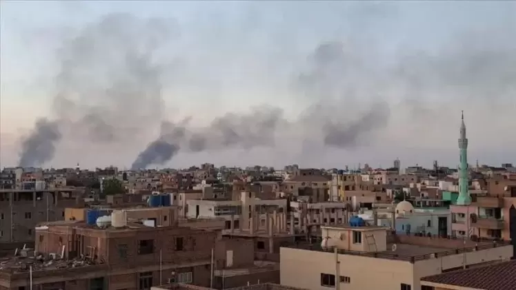 آثار الاشتباكات في السودان