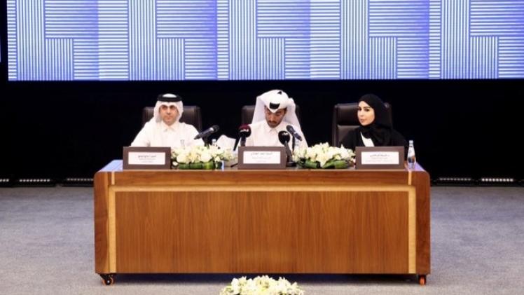 جانب من المؤتمر الصحفي