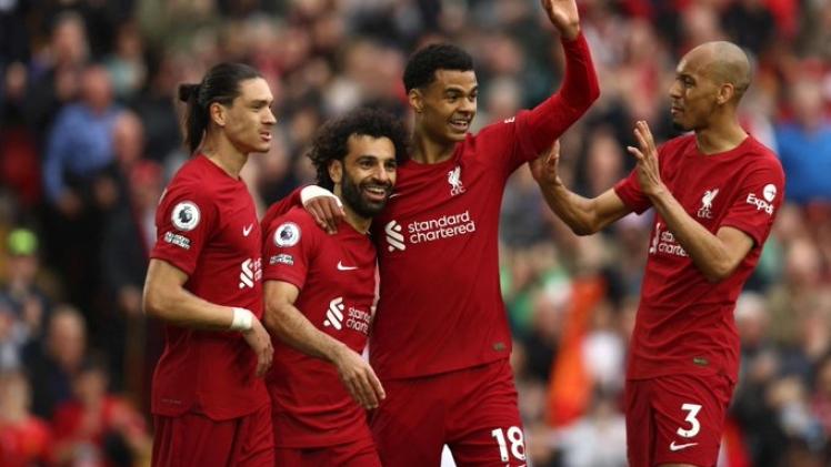 احتفال محمد صلاح بالهدف