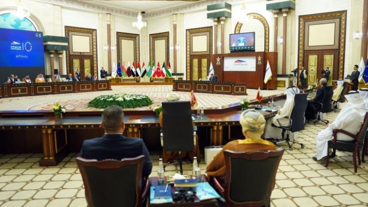 جانب من المؤتمر الصحفي