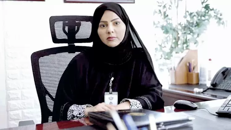 السيدة مها الرميحي رئيس فريق عمل إعداد السياسة في وزارة الرياضة والشباب