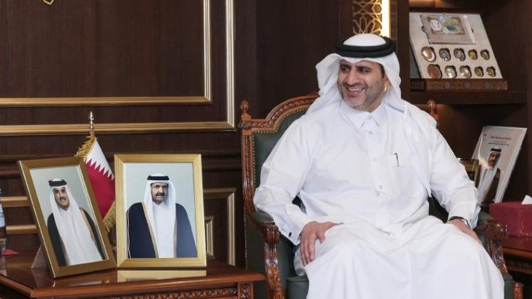 سعادة الشيخ بندر بن محمد بن سعود آل ثاني محافظ مصرف قطر المركزي