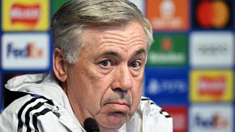 كارلو أنشيلوتي المدير الفني لفريق ريال مدريد
