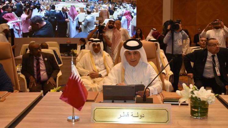 سعادة السيد سلطان بن سعد المريخي وزير الدولة للشؤون الخارجية