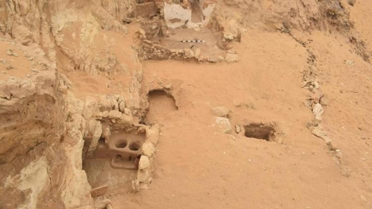 أجزاء من بعض الأبنية تعود للعصر البيزنطي