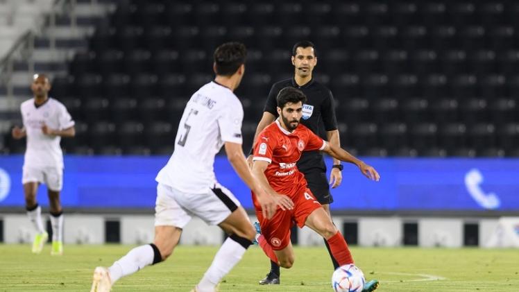 جانب من المباراة