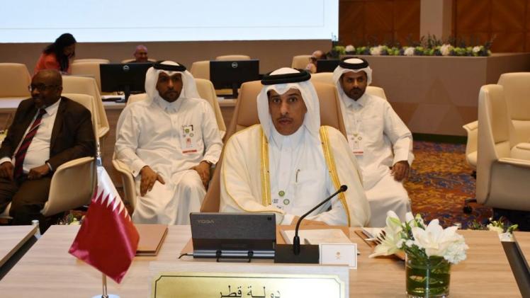 سعادة السيد سالم بن مبارك آل شافي مندوب قطر الدائم لدى الجامعة العربية