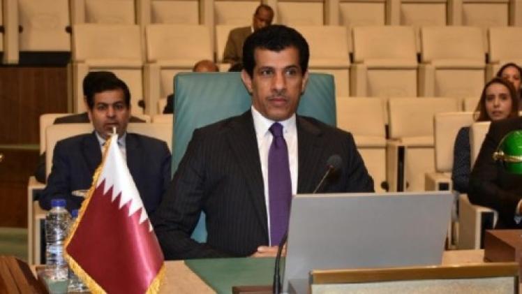سعادة السيد سالم مبارك آل شافي مندوب دولة قطر الدائم لدى جامعة الدول العربية