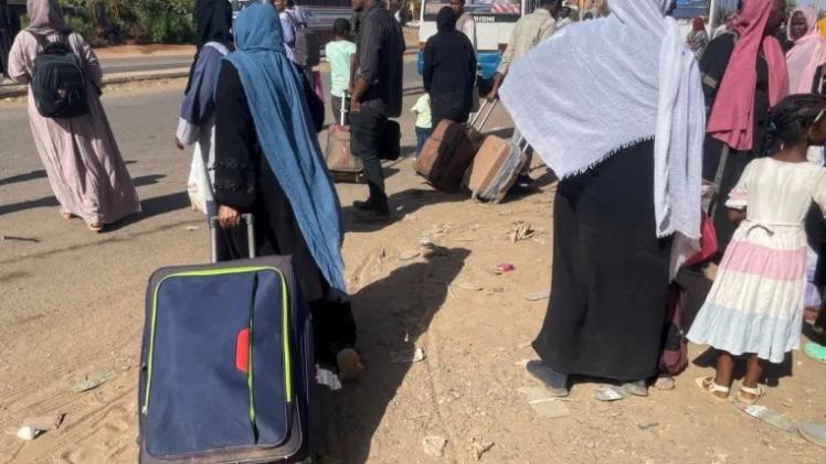 جانب من الأوضاع في السودان