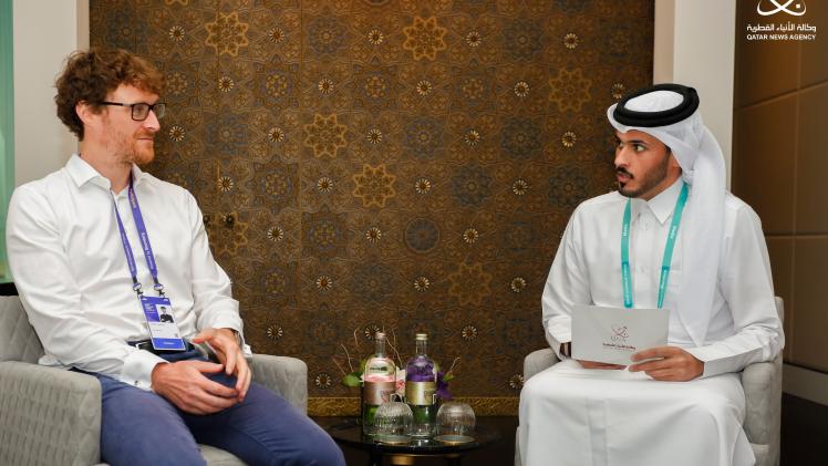 بادي كوسجريف في حديثه لوكالة الأنباء القطرية